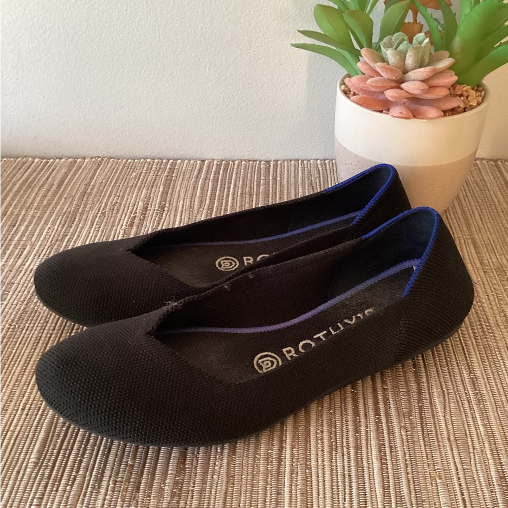 Rothy's Black Flats